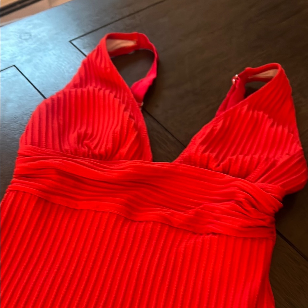 Vibrant Red One Piece swimsuit